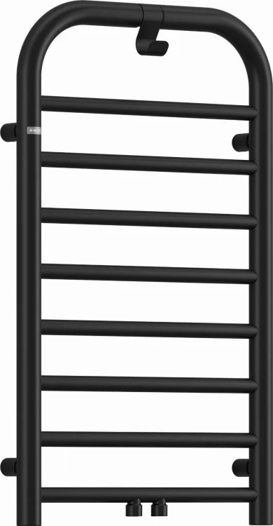 Grzejnik łazienkowy 85x50 czarny nero Silia Deante