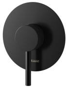 Bateria prysznicowa podtynkowa czarna Axel Black KOHLMAN QW220AB