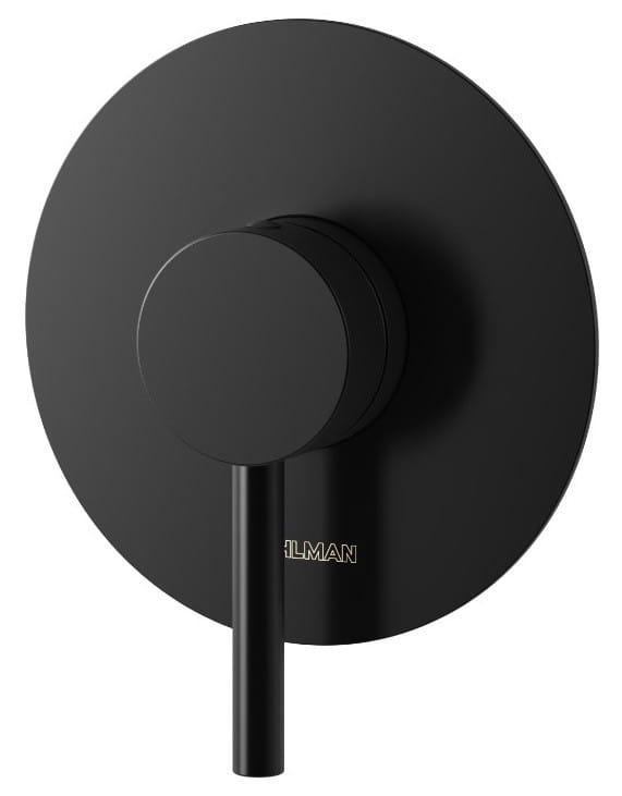 Bateria prysznicowa podtynkowa czarna Axel Black KOHLMAN QW220AB