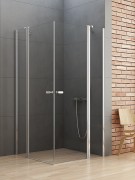 Kabina dwudrzwiowa New Trendy New Soleo 90x100x195 szkło czyste