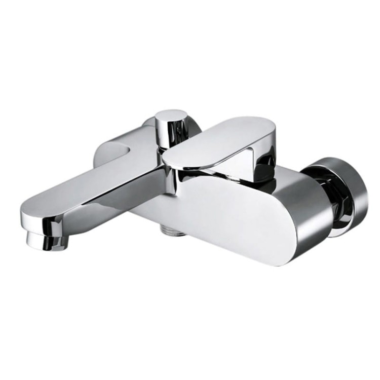 Bateria wannowo prysznicowa naścienna z zestawem prysznicowym Vado Life