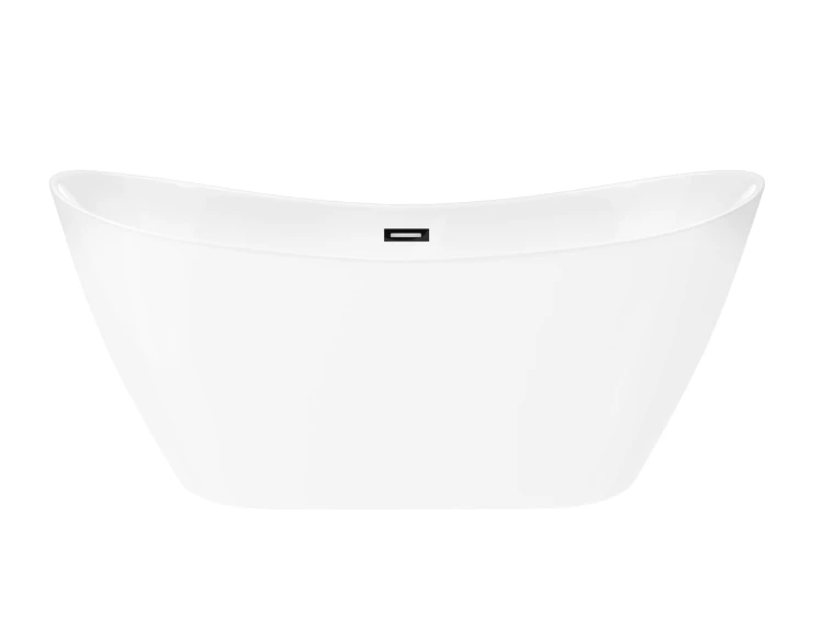 Wanna wolnostojąca corsan e043 nauti 170 cm z wykończeniem czarnym