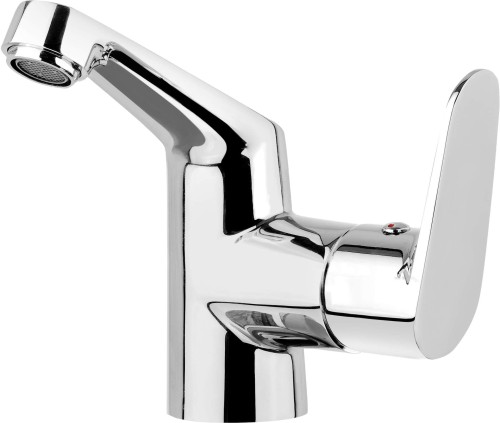 Bateria umywalkowa z boczną dźwignią chrom Lemon Deante