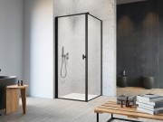 Kabina Radaway Nes 8 Black KDJ I Frame 80x80x200 lewa