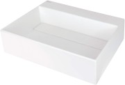 Umywalka granitowa nablatowa 50x40 z maskownicą Correo Deante