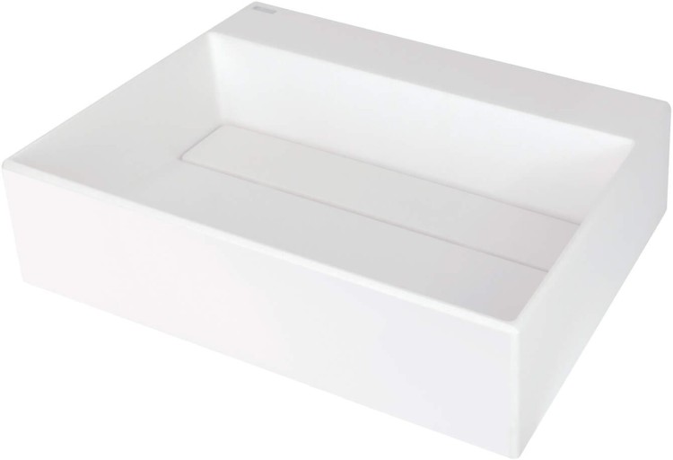Umywalka granitowa nablatowa 50x40 z maskownicą Correo Deante