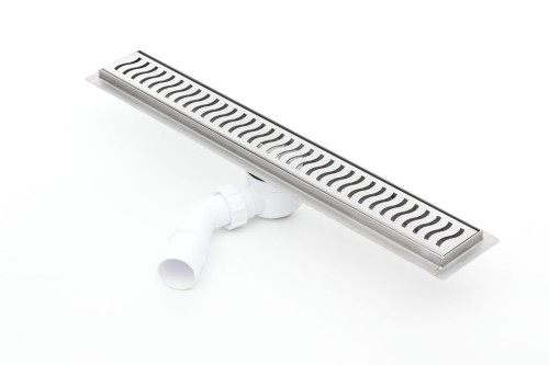 Odpływ liniowy z flanszą Kesmet 50 cm z rusztem Wave