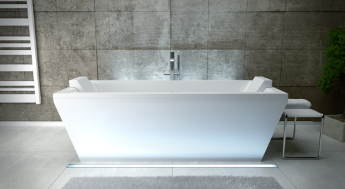 Wanna wolnostojąca Besco VERA 180x80 cm biała