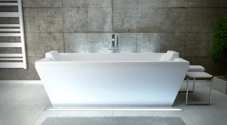 Wanna wolnostojąca Besco VERA 180x80 cm biała