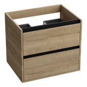 Szafka wisząca Minnesota Wood Black 600 Lavita