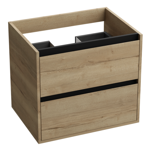 Szafka wisząca Minnesota Wood Black 600 Lavita