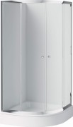 Kabina prysznicowa półokrągła z brodzikiem 90x90x185 Cilantro Deante