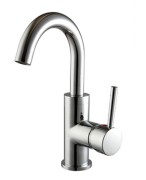 Bateria umywalkowa stojąca Besco ILLUSION II chrom