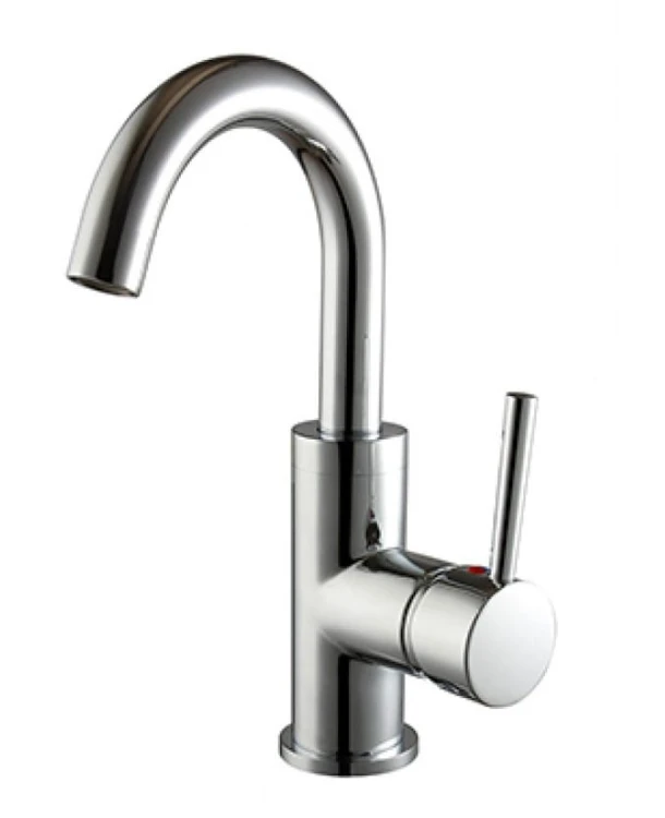 Bateria umywalkowa stojąca Besco ILLUSION II chrom