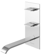 Bateria umywalkowa podtynkowa KOHLMAN Axis QW196N