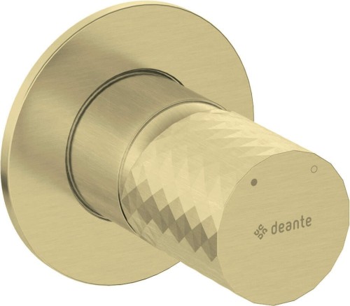 Bateria prysznicowa podtynkowa złoto szczotkowane Silia Hexa Deante