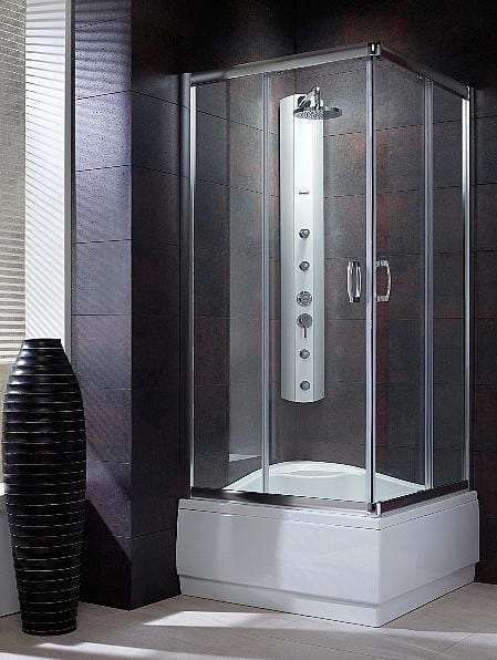 Kabina kwadratowa Radaway Premium Plus C 90x90x170 szkło brązowe