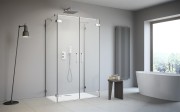 Kabina Radaway Arta DWD+2S 100x90x200 szkło przejrzyste 40L+60R