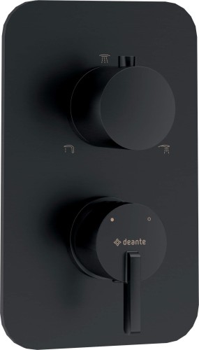 Element zewnętrzny do BOXa mieszaczowego nero Silia Deante