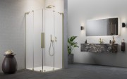 Kabina prysznicowa Furo SL Brushed Gold KDD Radaway
