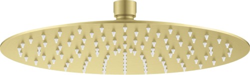 Deszczownica okrągła 25cm złoto szczotkowane Cascada Deante