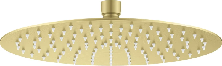 Deszczownica okrągła 25cm złoto szczotkowane Cascada Deante