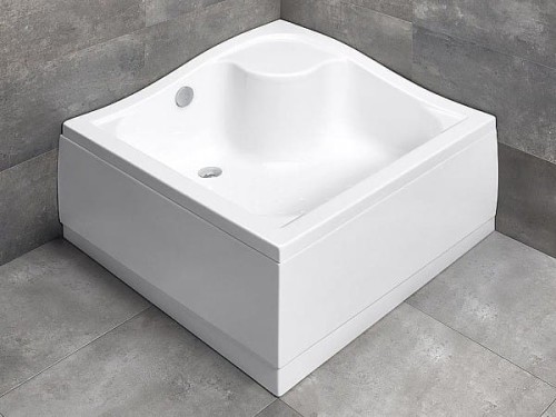 Brodzik kwadratowy Radaway Korfu C 90x90x39,5x24