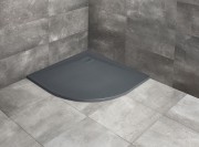 Brodzik półokrągły Kyntos A 100x100 antracytowy Radaway