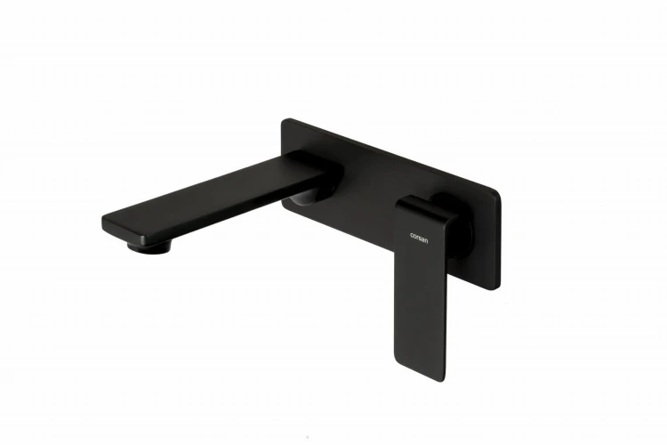 Bateria umywalkowa podtynkowa corsan cmb7115bl trino czarna