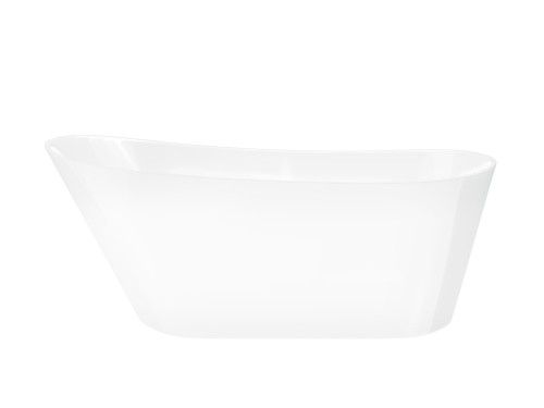 Wanna wolnostojąca corsan estella 160 cm z wykończeniem chrom