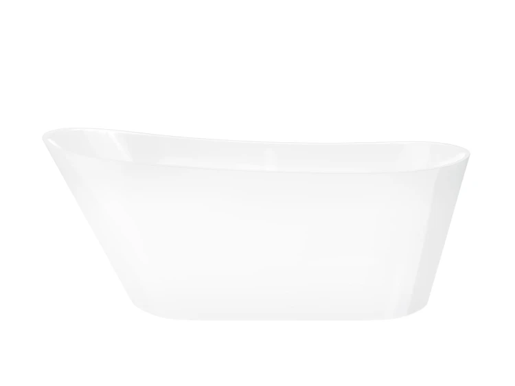 Wanna wolnostojąca corsan estella 160 cm z wykończeniem chrom