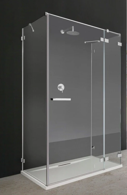 Kabina prostokątna Radaway Euphoria KDJ+S 120x90x200 prawa, szkło przejrzyste