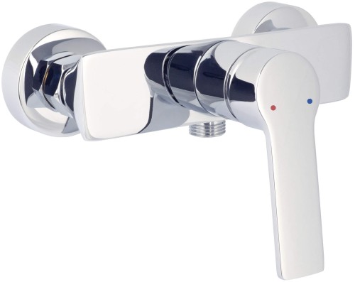 Bateria prysznicowa ścienna chrom Loco Deante