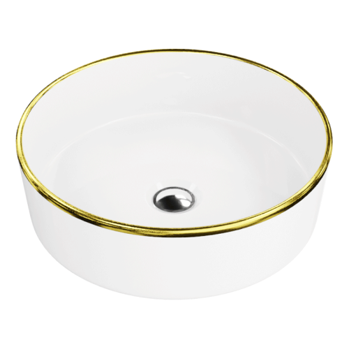 Umywalka nablatowa Merida Gold Line Lavita