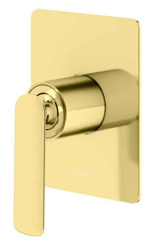 Bateria prysznicowa podtynkowa Experience Gold KOHLMAN złoto błyszczące