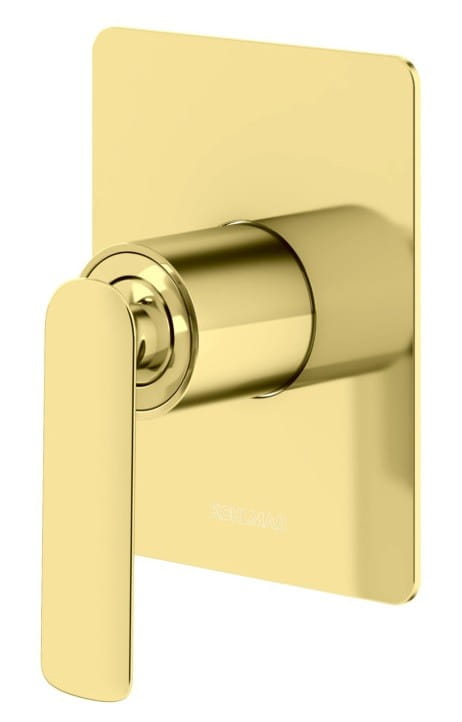 Bateria prysznicowa podtynkowa Experience Gold KOHLMAN złoto błyszczące