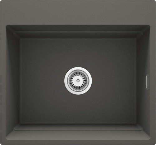 Zlewozmywak granitowy magnetyczny antracyt metalik Magnetic Deante