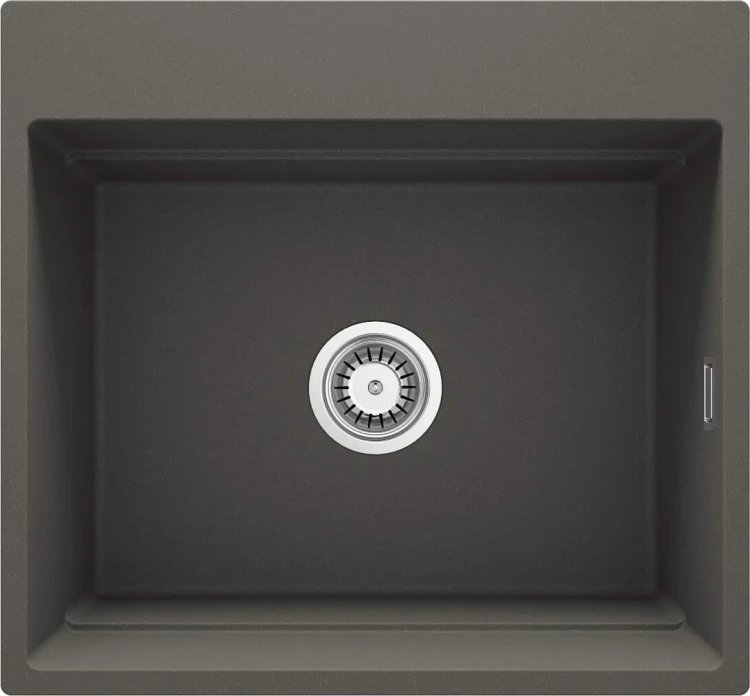 Zlewozmywak granitowy magnetyczny antracyt metalik Magnetic Deante