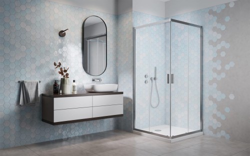 Kabina prysznicowa Radaway Alienta D 80x100x190 przejrzysta