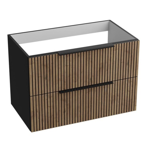 Szafka wisząca Oklahoma Wood Black 800 Lavita