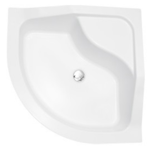 Brodzik półokrągły Besco OLIVER II-PMD 80x80x21