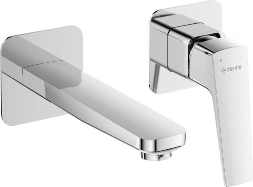 Bateria umywalkowa podtynkowa chrom Blur Deante