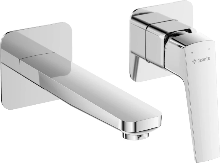 Bateria umywalkowa podtynkowa chrom Blur Deante