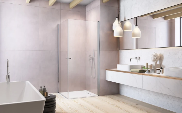 Kabina kwadratowa Radaway Eos KDD I 100x100x197 szkło przejrzyste