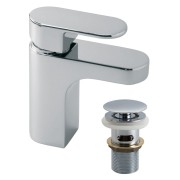 Bateria umywalkowa z korkiem klik klak Vado Life