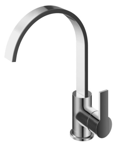 Bateria umywalkowa z obrotową wylewką KOHLMAN Gixs QB150G