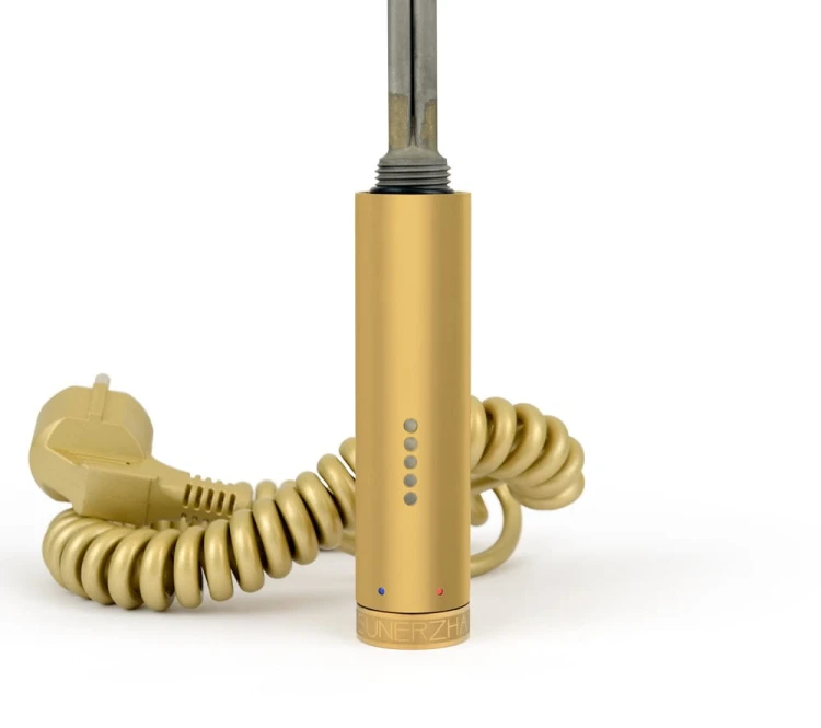 Grzałka elektryczna 300W MEM Sunerzha złota matowa Matt Gold