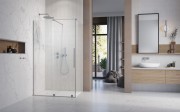 Kabina prysznicowa Furo Brushed Nickel KDJ Radaway lewa