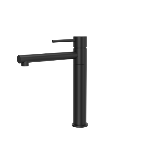 Bateria stojąca corsan cmb7521bl lugo czarna z ruchomą wylewką