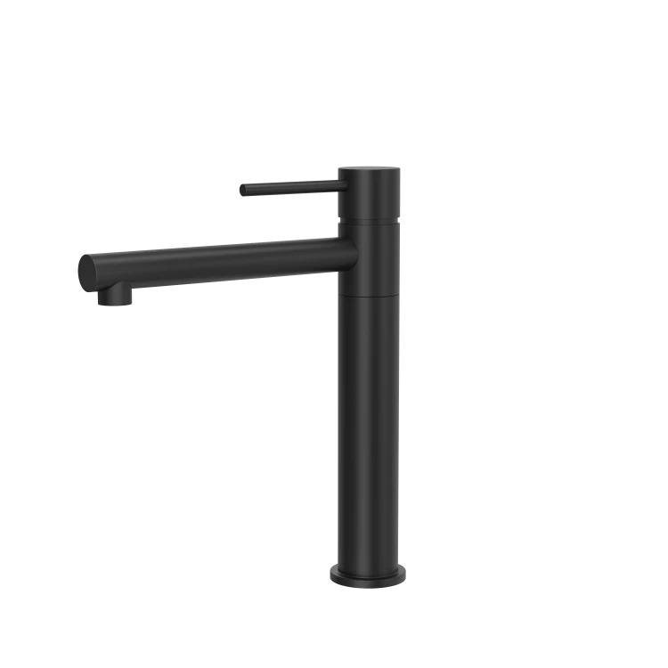 Bateria stojąca corsan cmb7521bl lugo czarna z ruchomą wylewką